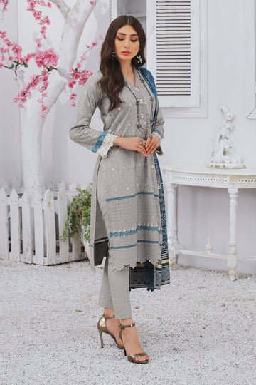 LSM Lakhany EC-2229 Embroidered Lawn 2022 Online Shopping